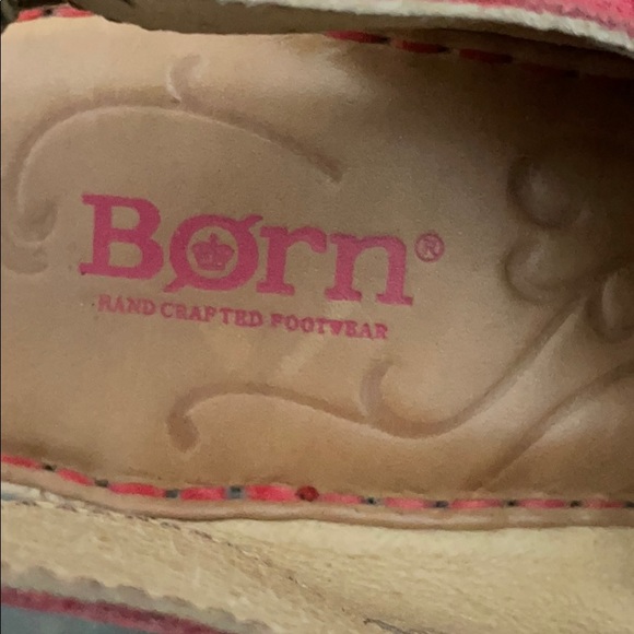 Red BORN wedge shoes - Picture 6 of 13